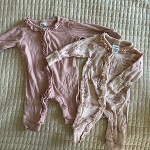 Soft Pink Floral One Piece